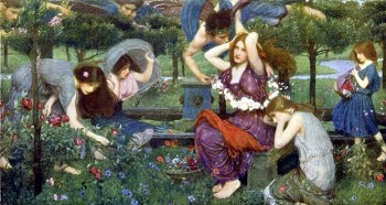 Waterhouse_Flora and the Zephyrs